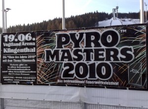Pyromasters 2010 in der Vogtlandarena